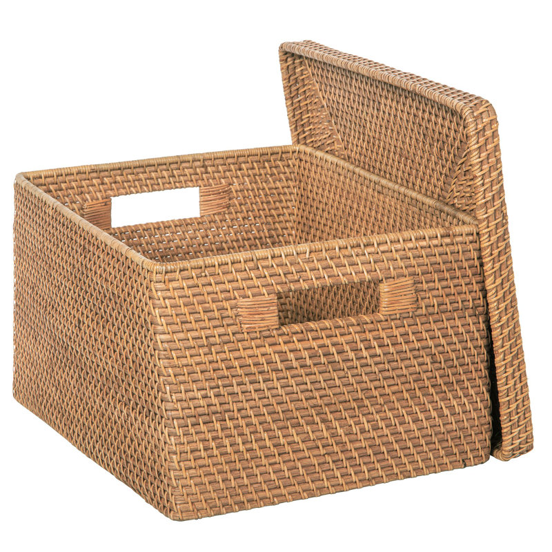 Dovecove Wicker Bin, Brown