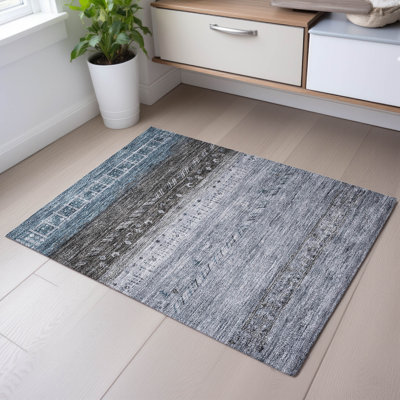 Premium Machine Washable Gurubaksh AMF1147 Global Rug