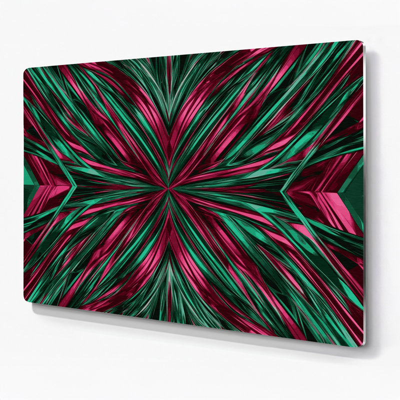 Art mural brun op Op 81, H 12 po x l 18 po