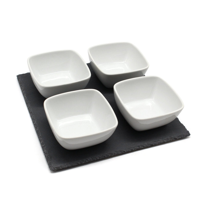 Danske 5 Piece Condiment Server Set