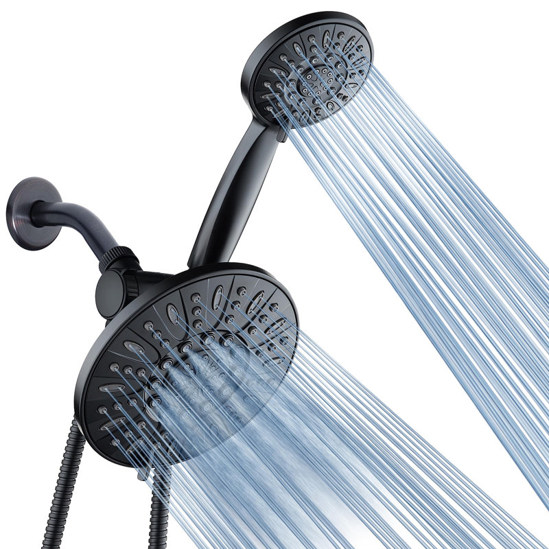 Combinaison de pluie haute pression 3 voies 7 "de qualité supérieure 7", Chrome