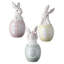Ensemble d'œufs de lapin 3 pièces