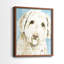 Impression encadrée Labradoodle I-Premium - prête à être accrochée - aucun clou requis - aucun clou requis-108034525-108034519