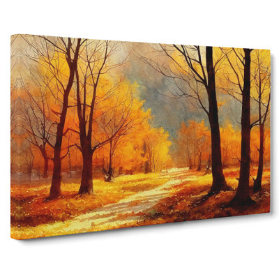 Forest In Autumn Vol.3 - Wrapped Canvas Print