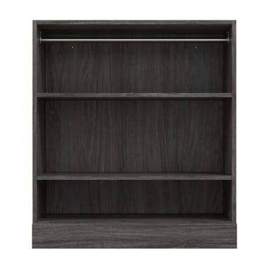 Bryant 30in Natural Walnut Closet With Doors And Drawers