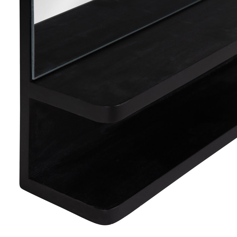 Miroir mural Ruddick, Noir