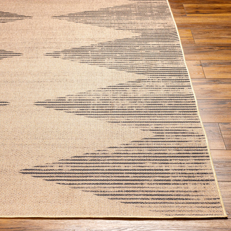 Jackson Natural Machine Washable Area Rug, Rectangle 9' x 12'