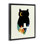 «Mountains in Owl Silhouette», art mural sur toile flottante, design par Andy Westface