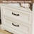 2-Drawer Farmhouse Nightstand With Power Outlet