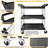 Utility Carts with Wheels Large Size Rolling Cart with Wheels Heavy Duty 600 LBS Food Cart with Lockable Wheels and Hammer-114114735