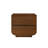 Burke Solid Wood 2-Drawer Nightstand, Fully Assembled
