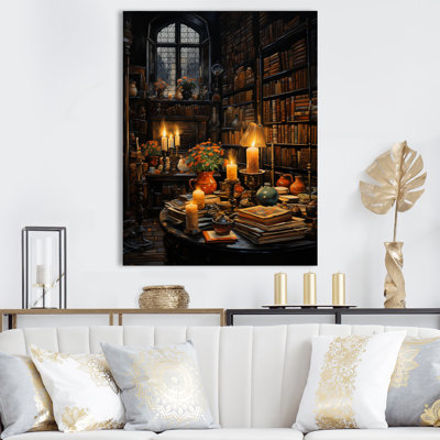 Library Classic Literature II - Classics Canvas Wall Decor