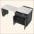 82.6" Fluted Kitchen Island With Extendable Dining Table For 4-6, Island Table For Kitchen With Power Outlet, Kitchen Table With Double-Side Storage, 2 Drawers 2 Side Open Shelves-708204855