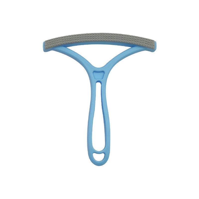 Outil de rasage à double face pour peigne pour chien 5,7 x 4,9 po, jaune, Bleu
