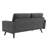 Brumback 70" Velvet Square Arm Sofa-124510422