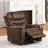 Transitional Style Lift Chair With Dual Motor, Power Headrest, Lumbar Support, And Air Massage System For Ultimate Comfort, Recliner