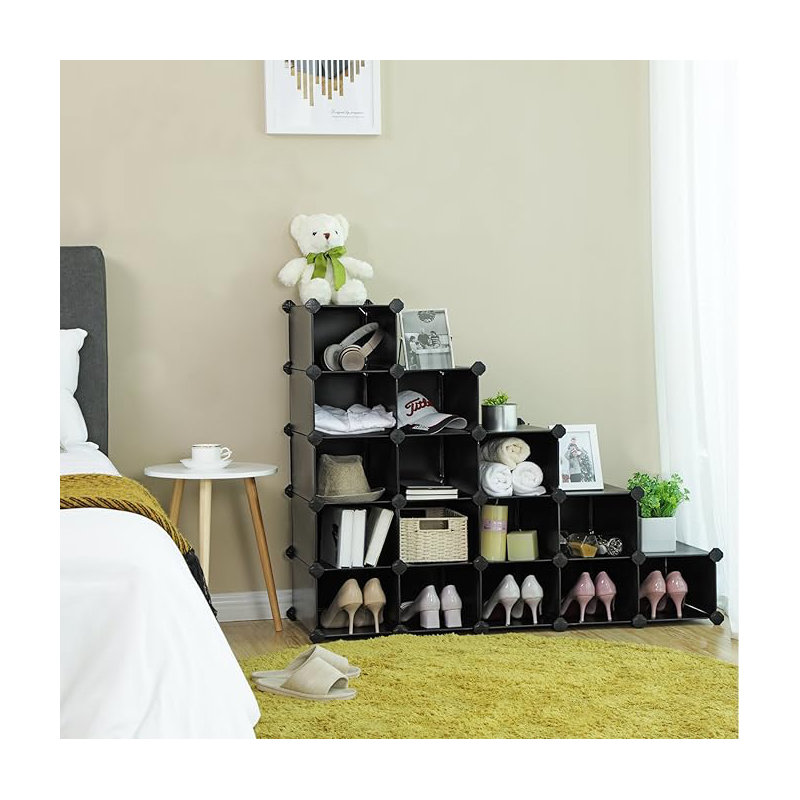 15 Pair Shoe Rack