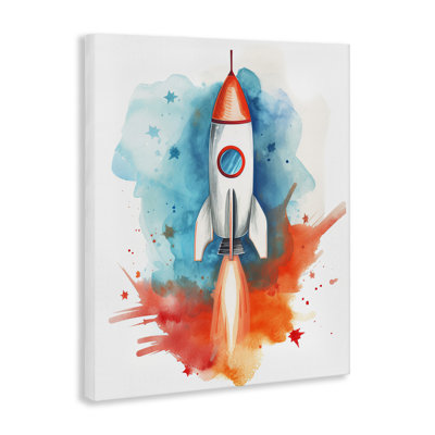Rocket Launch Adventure Canvas, design by Ray Powers
