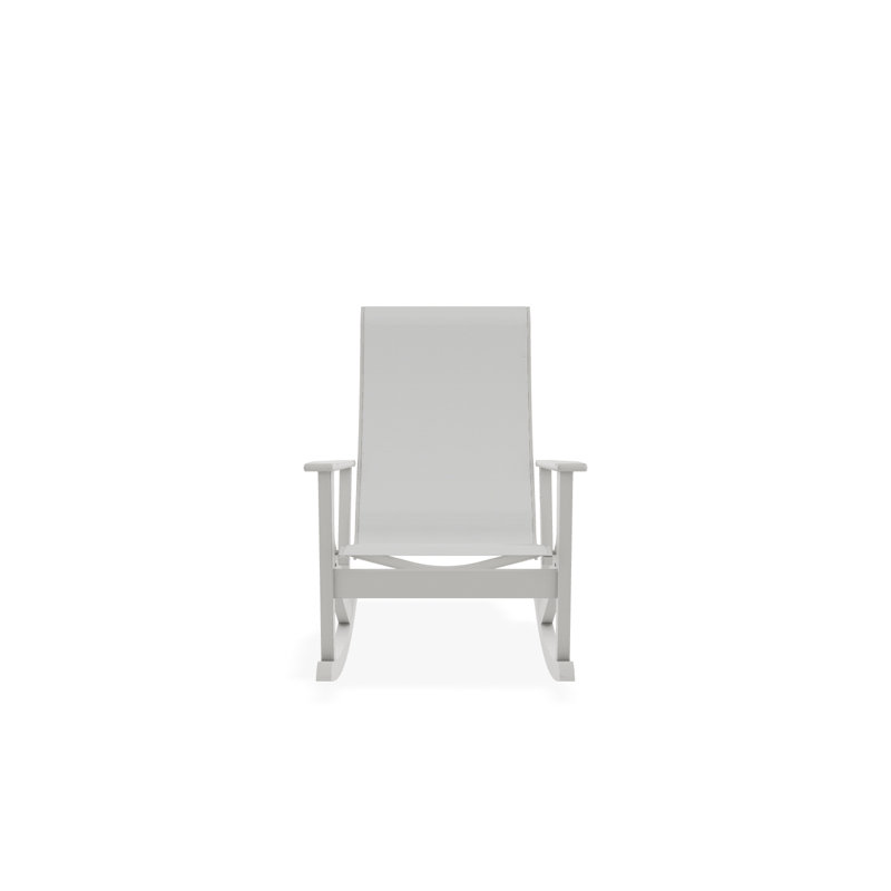 Fauteuil berçant Wexler, Neige, Blanc 6D Sunbrella®