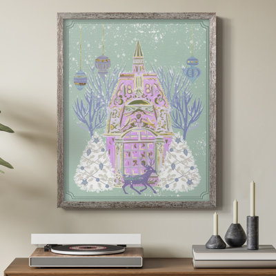 Winter Holidays I Framed Print - Solid Wood