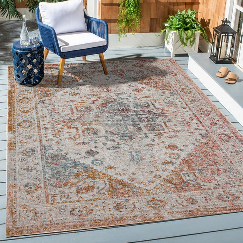 Tapis d'intérieur / extérieur Whipkey, Rectangle 5 pi 3 po x 7 pi 10 po