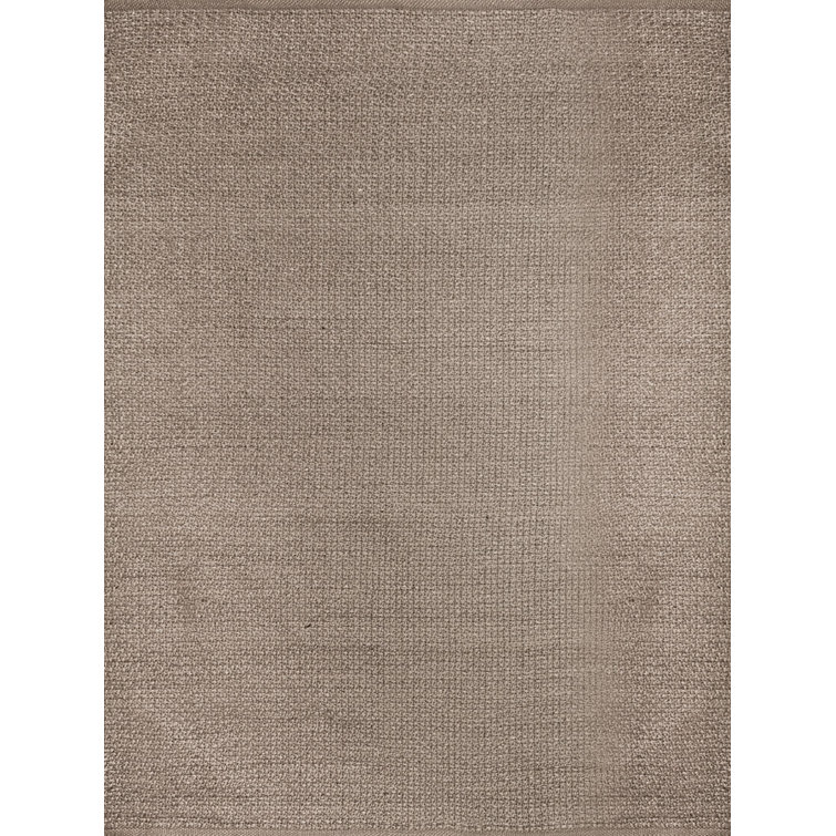 Rushni Hand Loomed Area Rug in Cappuccino/Taupe