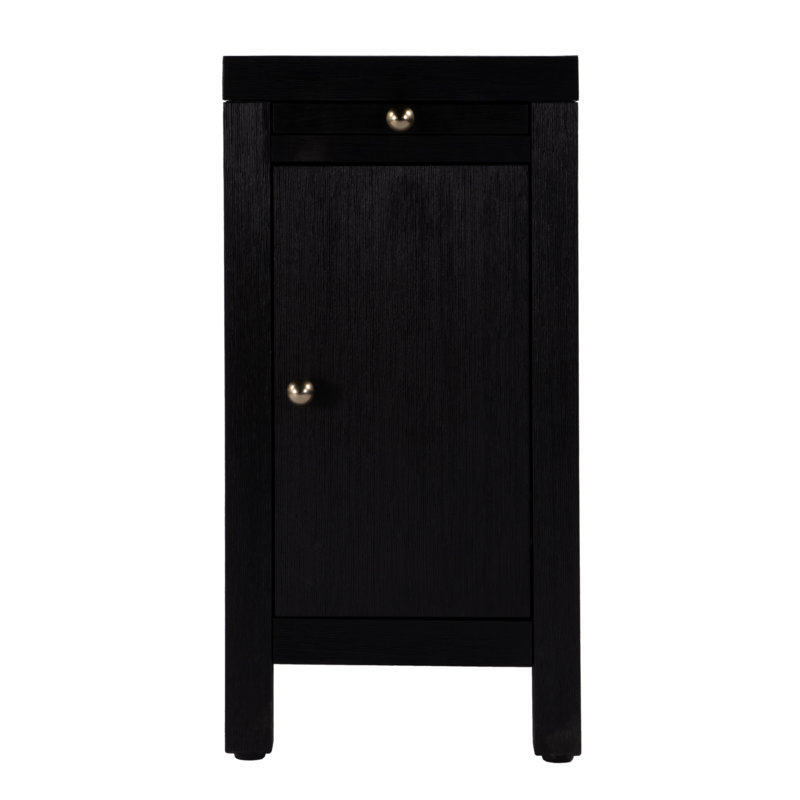 Table de bout avec rangement Celine, Café antique
