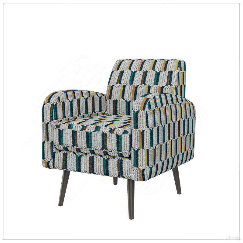 Chaise avec accoudoirs Darien, Green