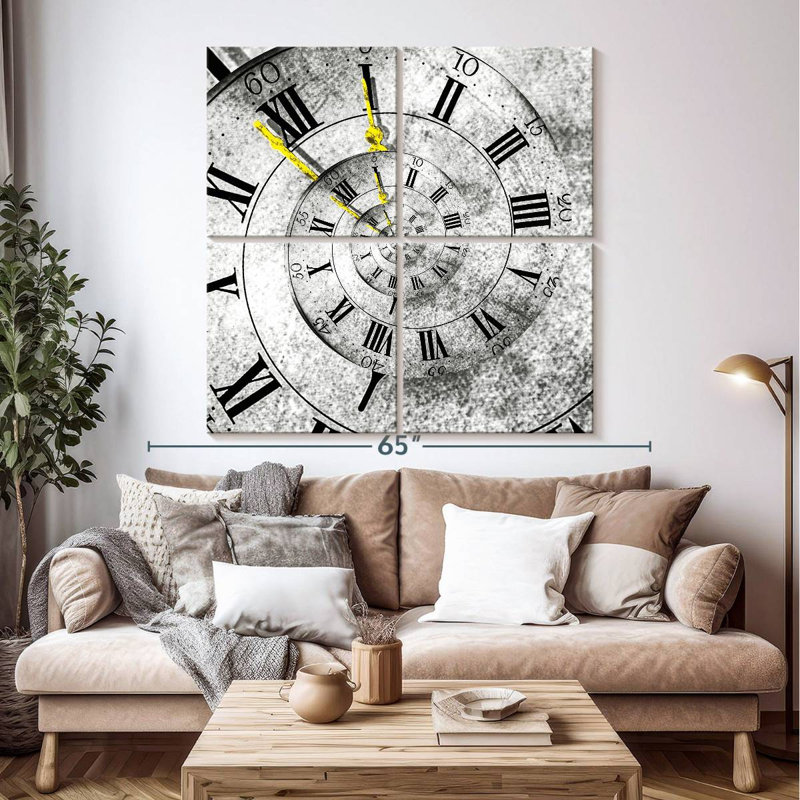 Kerner Clock Pop, 50" H x 50" W