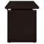 Bureau d'ordinateur en forme de L de 83 pouces avec quincaillerie argentée, tiroirs et support à clavier pour bureau en forme de L, rangement moderne pour tiroir