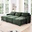 Trois places avec revêtement en chenille, 3 repose-pieds mobiles, siège ergonomique, rembourrage à haute résilience, conception simple et fonctionnelle en chenille, combinaisons, soutien lombaire, base, sièges flexibles-333629168