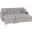 3 Seater Fabric Sleeper