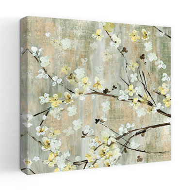 Pearls In Bloom I Delicate Elegant Abstract Nature Architecture Art