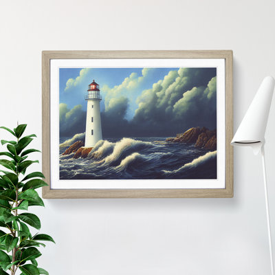 Lighthouse Watercolour Vol.3 - Single Picture Frame Painting
