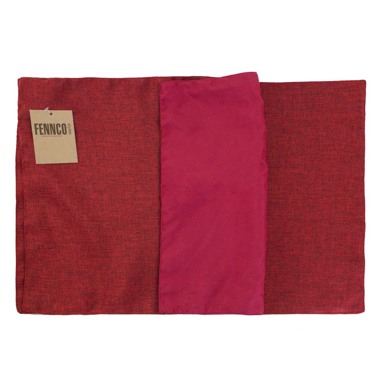 Polyester Rectangle Placemat, Red