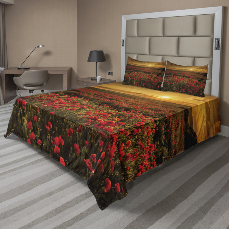 Microfiber Sheet Set, Full Sheet Set with Fitted Sheet and 2 Pillowcases