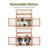 35.4" W x 14.6" D 2-Tier Wooden Cold Frame Garden Greenhouse-78635594
