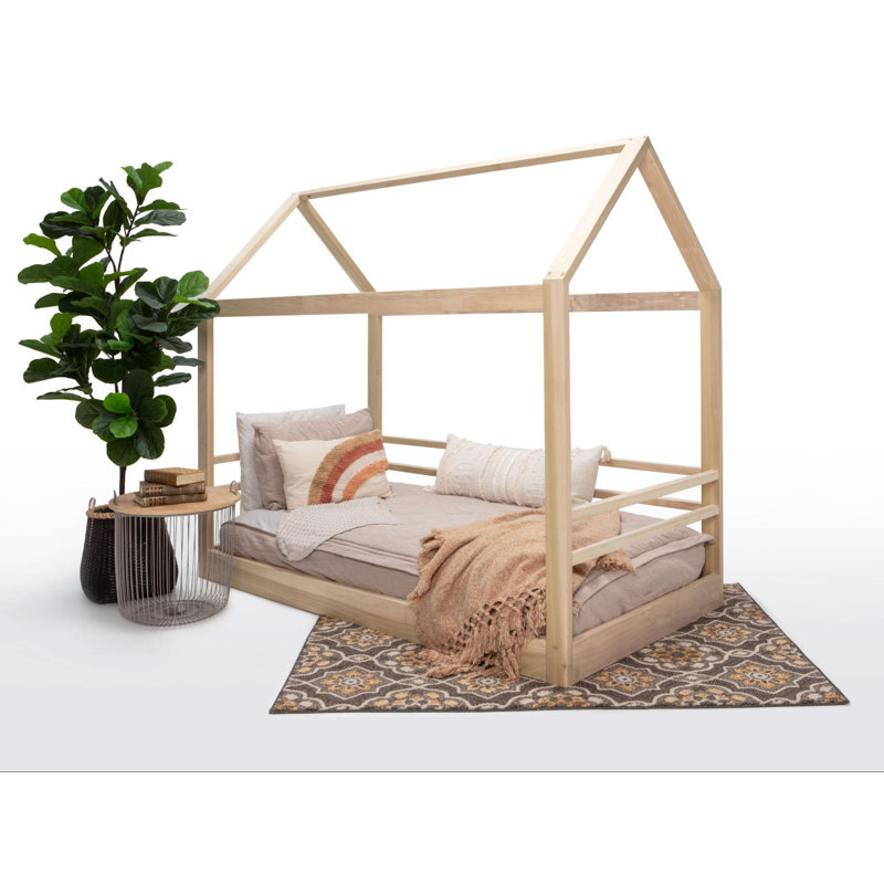 Annamari Sierra Solid Wood Kids House Bed, Twin