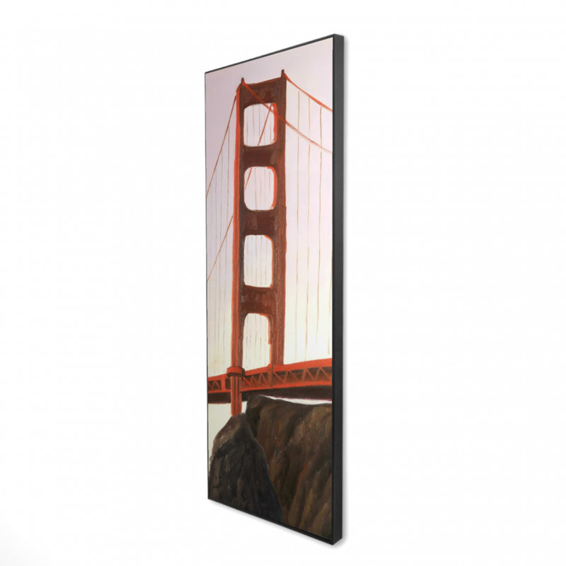 " Sunset On The Golden Gate Bridge "