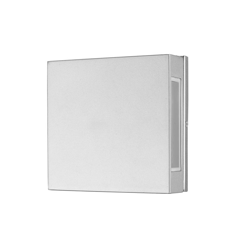 Dahlin Wall Light, Silver, 11.25" H x  11.25" W x  2.5" D