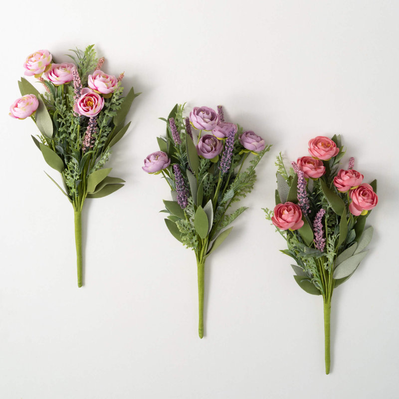 19 " Polyester Ranunculus Arrangement