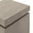 Eric 21.5" H x 20" W Concrete Propane Outdoor Fire Pit Table-490705117