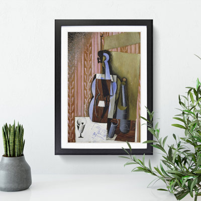 Violin Still Life Vol.3 by Juan Gris - Picture Frame Painting