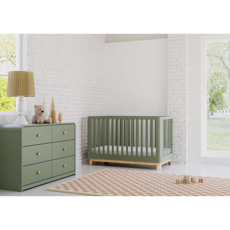 Santos 3-In-1 Convertible Standard 2 Piece Nursery Furniture Set