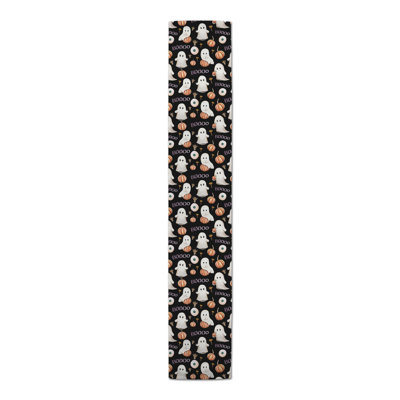 Boo Ghost Pattern Table Runner