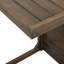 Table fonctionnelle et grise en bois