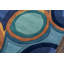 NEWWANW133BLU Momeni New Wave Collectionrug Blue 2''6" X 8'' Runner-742495842