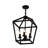 Industrial 4- , Black Lighting With Rustic Accents, E12 Socket, Adjustable For Entryway Lantern Ceiling Bulb, Kitchen