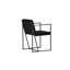 Jayden-Mark 47cm H Upholstered Cantilever Chair
