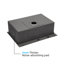 Évier de cuisine encastré à simple cuve en acier inoxydable 33 x 22 x 10 po